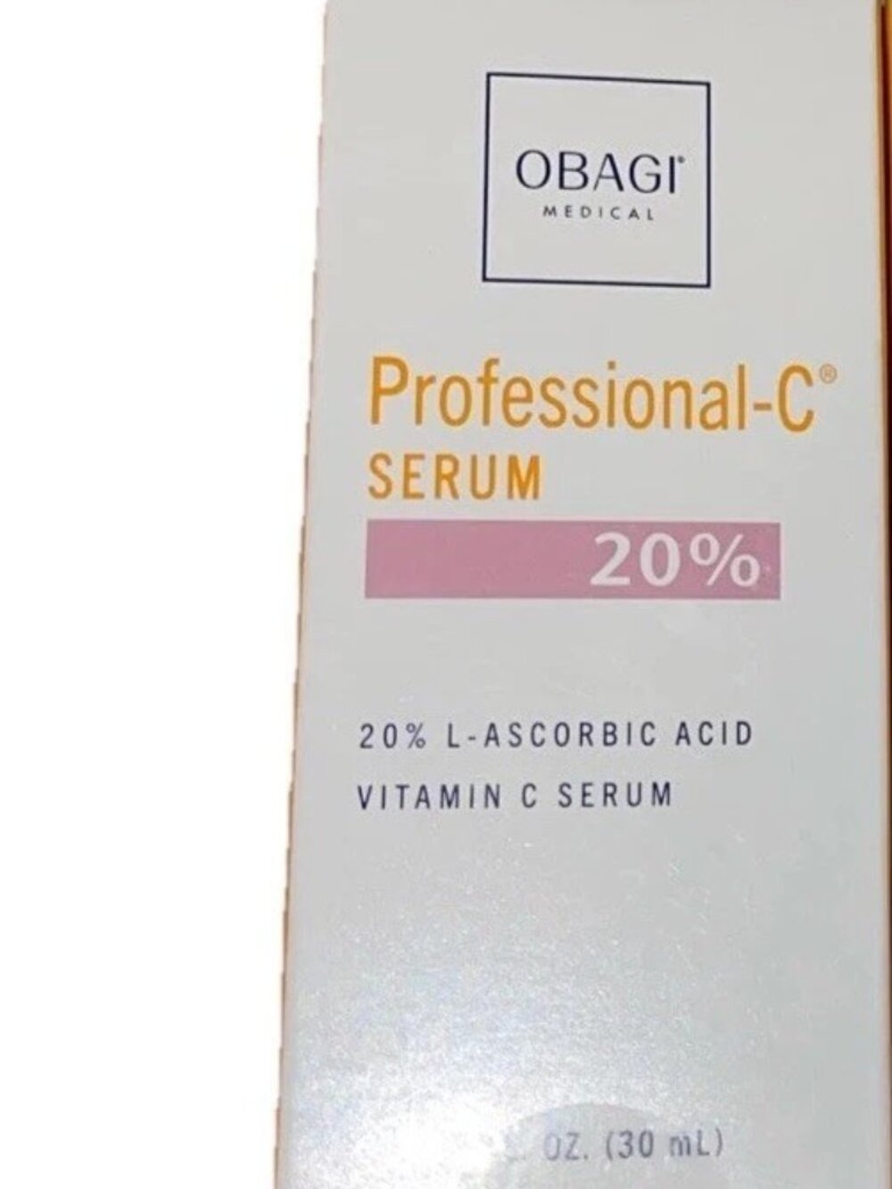Obagi Professional-C Serum 20% Vitamin C Facial Serum 1 oz / 30 mL – Full Size, - Picture 1 of 6